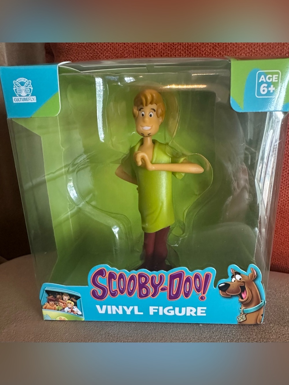 Scooby-Doo Shaggy Vinyl Figure - Green, Brown - Scooby-Doo